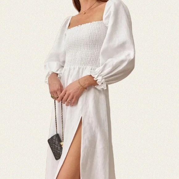 |NWOT| Reformation Gitane Linen Dress - Picture 4 of 12